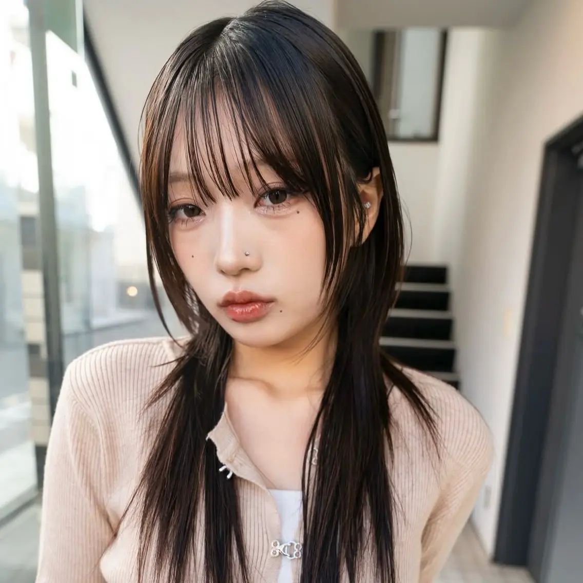 カット➕地毛風酸性ストレート➕マスクTR💇🏻‍♀️の写真
