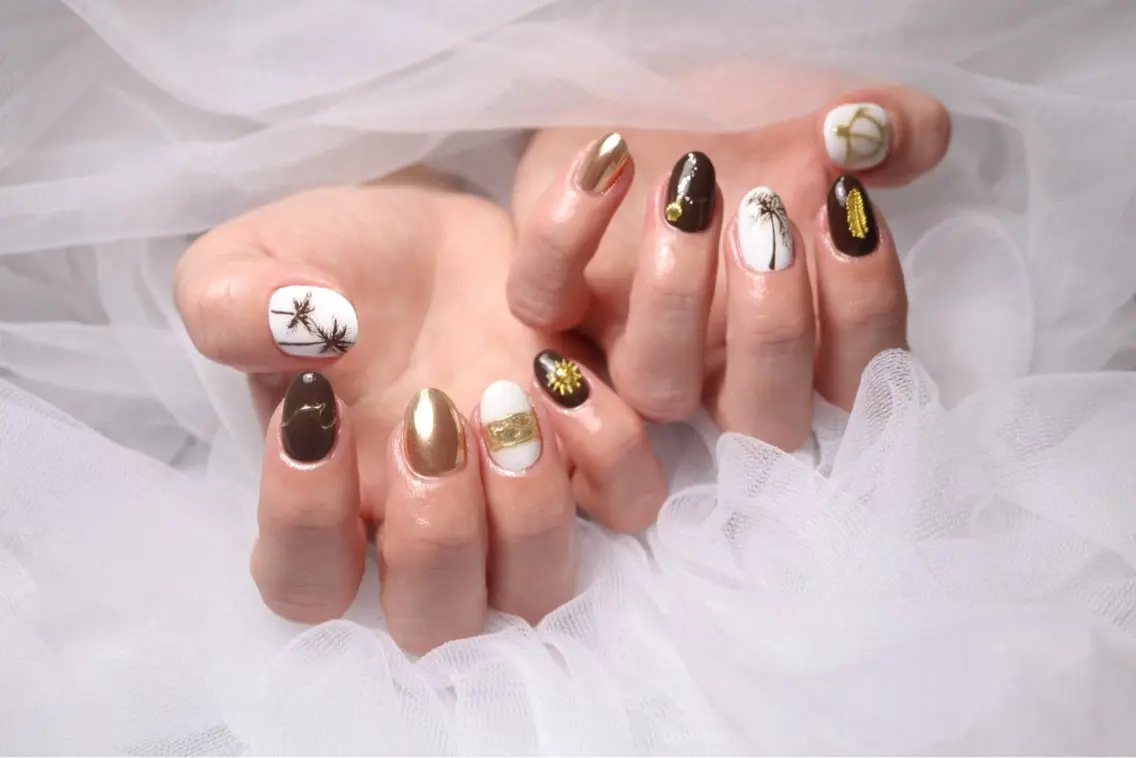 ネイル nailsalon Manina齋藤愛美のネイルデザイン
