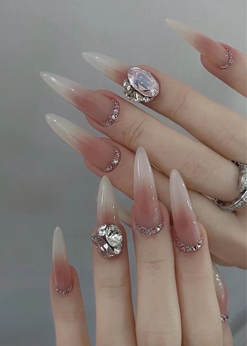 ネイル フレンチネイル グラデーション 韓国ネイル マグネットネイル ワンカラーネイル ハンドネイル Jang Nailのネイルデザイン