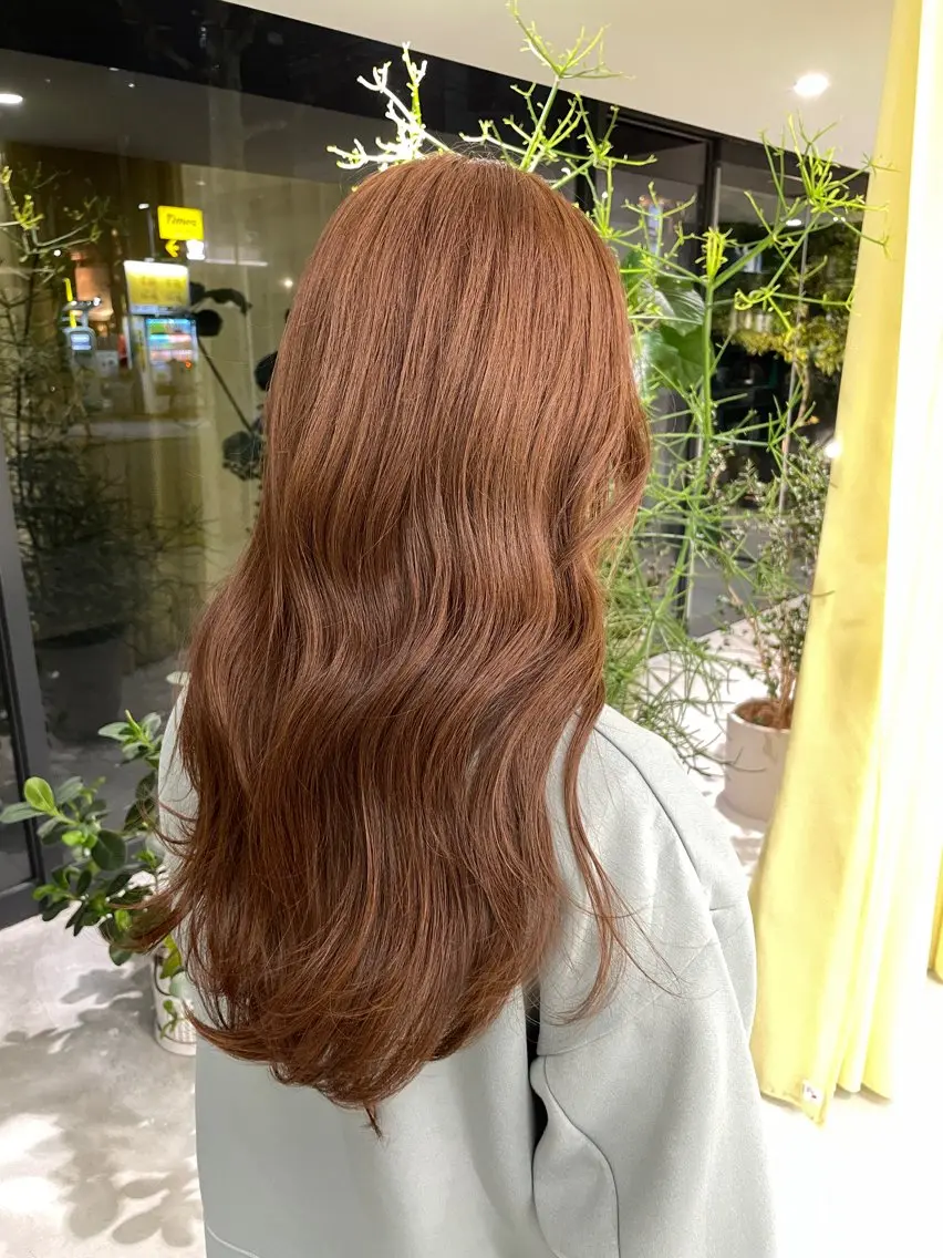 カラー ヘアカラー 堀 愛希子のヘアスタイル
