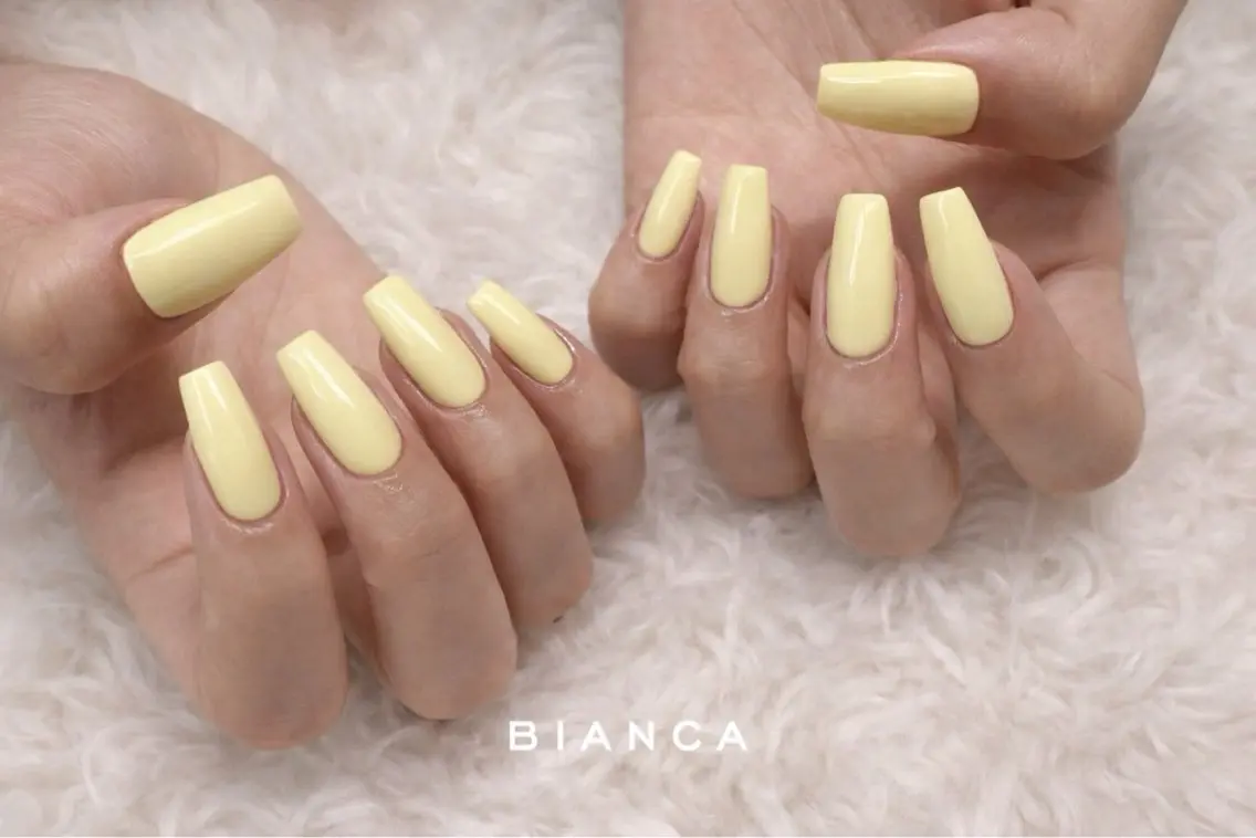 ネイル ハンドネイル Bianca 川口 miyu ☘︎︎⋆͛のネイルデザイン