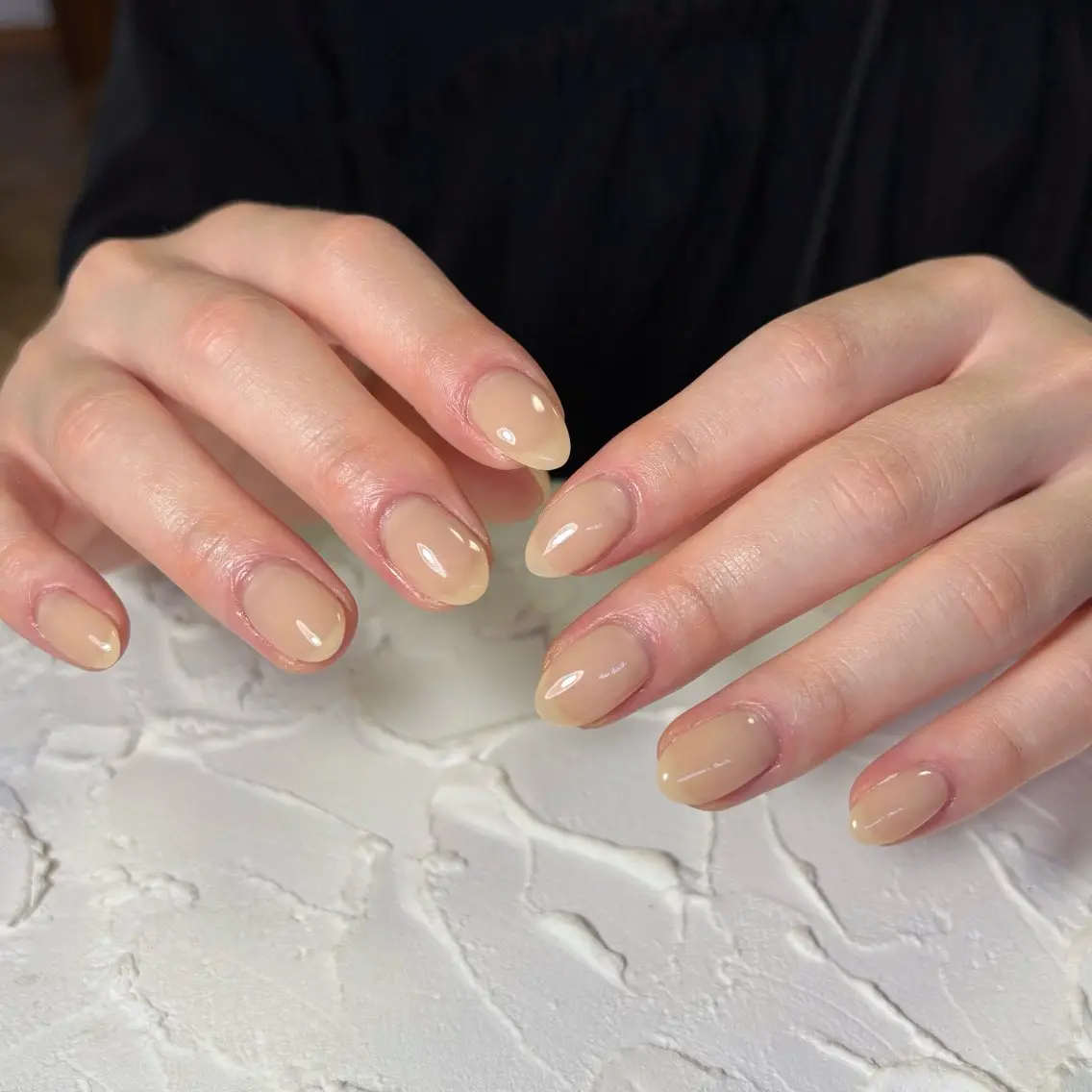 ネイル ワンカラーネイル Lofinails ちひろのネイルデザイン