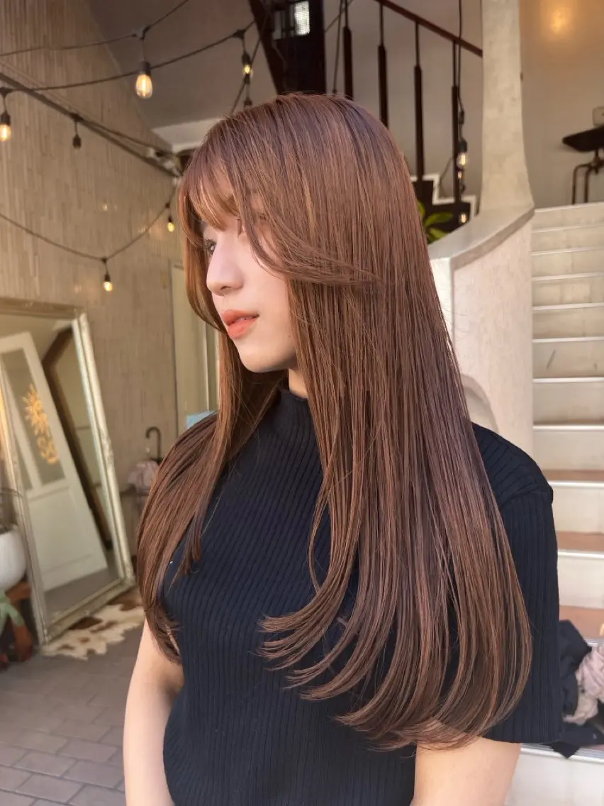 カラー ブラウンカラー 透明感カラー 🎀SoL🎀佐藤 楓夏のヘアスタイル
