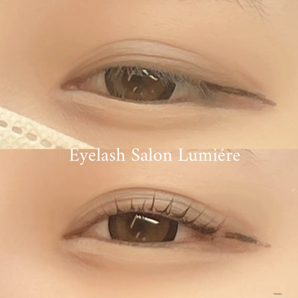 マツエク・マツパ Lumiére SAKURAのマツエク・マツパデザイン