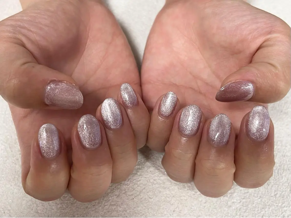 ネイル オーロラネイル フラワーネイル フットネイル フレンチネイル ジェルネイル ハンドネイル mogunail &blowのネイルデザイン