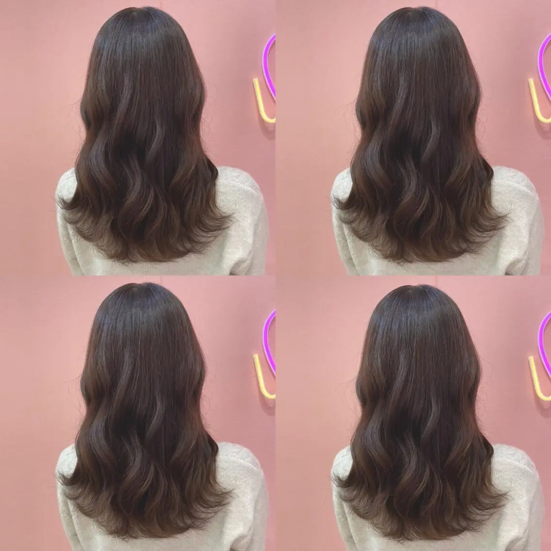 セミロング カラー ベージュカラー 🌷MAYU 🌷のヘアスタイル