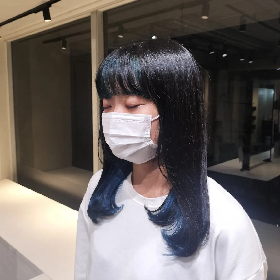 ロング カラー インナーカラー 🔅モデル様募集中 🔅にしやまゆいのヘアスタイル