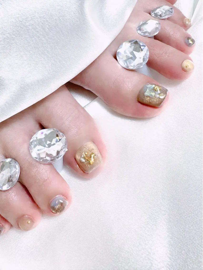 ネイル フットネイル BIJOU yuzuのネイルデザイン