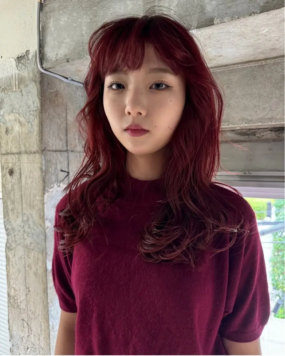ミディアム カラー カット ヘアカラー トリートメント misa___boo MISAのヘアスタイル