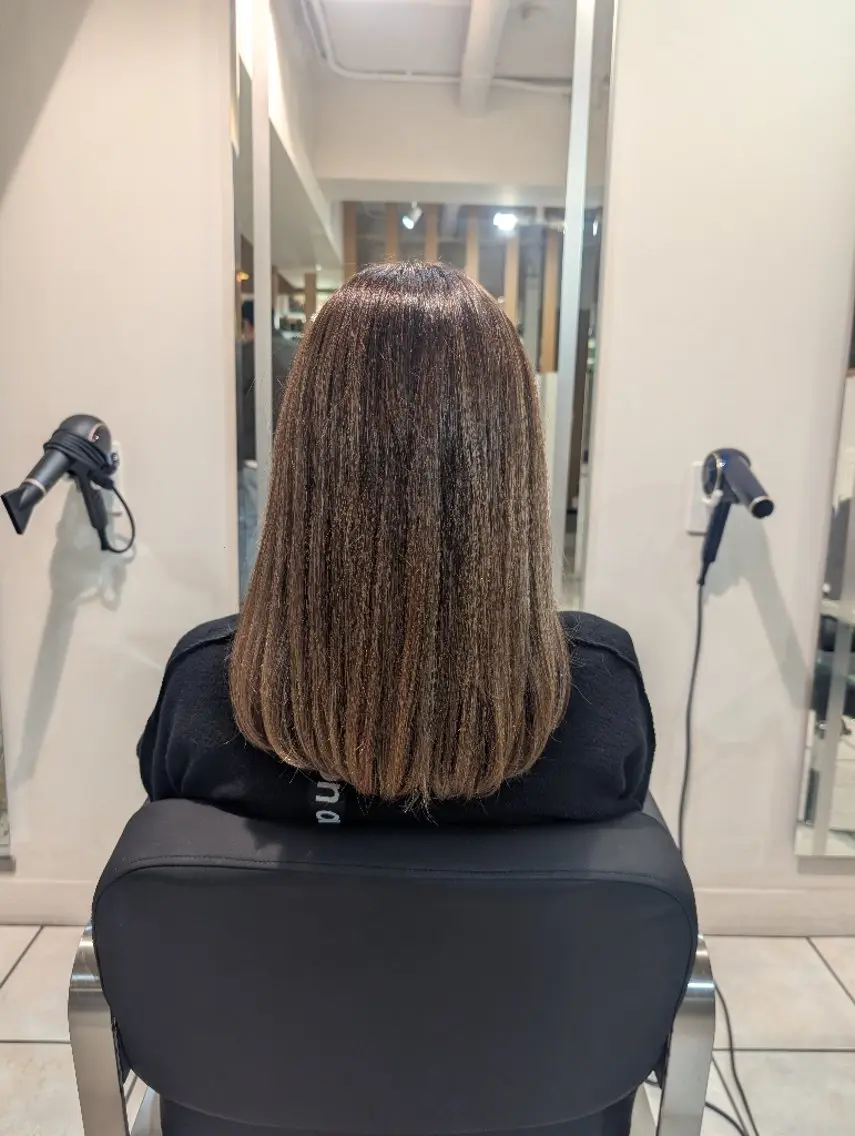 ミディアム カラー カット ヘアカラー 似合わせヘアセット＆ カット🤍野口弥生のヘアスタイル