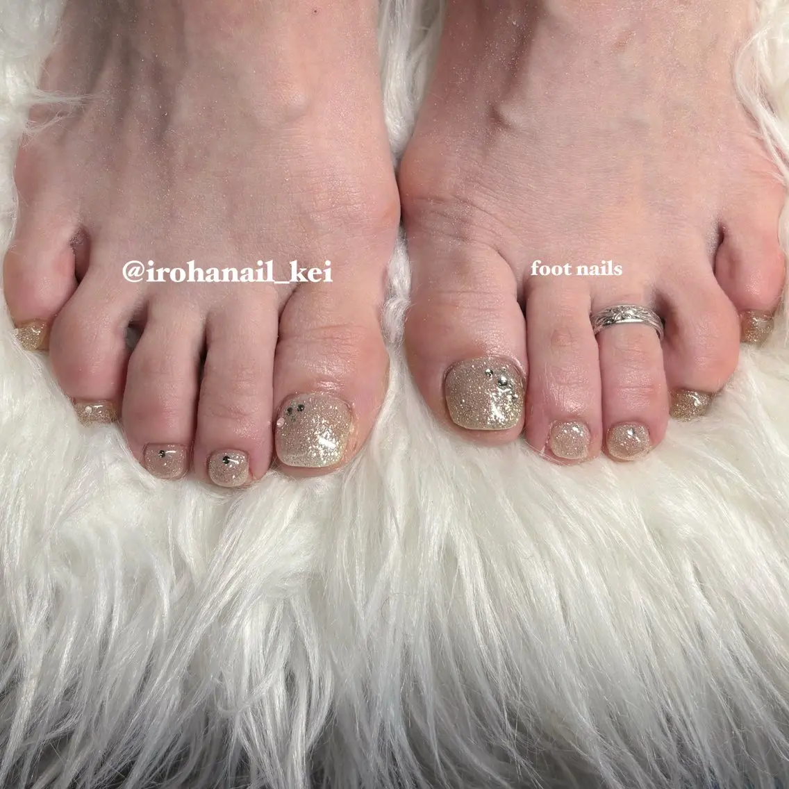 ネイル フットネイル IROHA NAIL_けい🐶のネイルデザイン