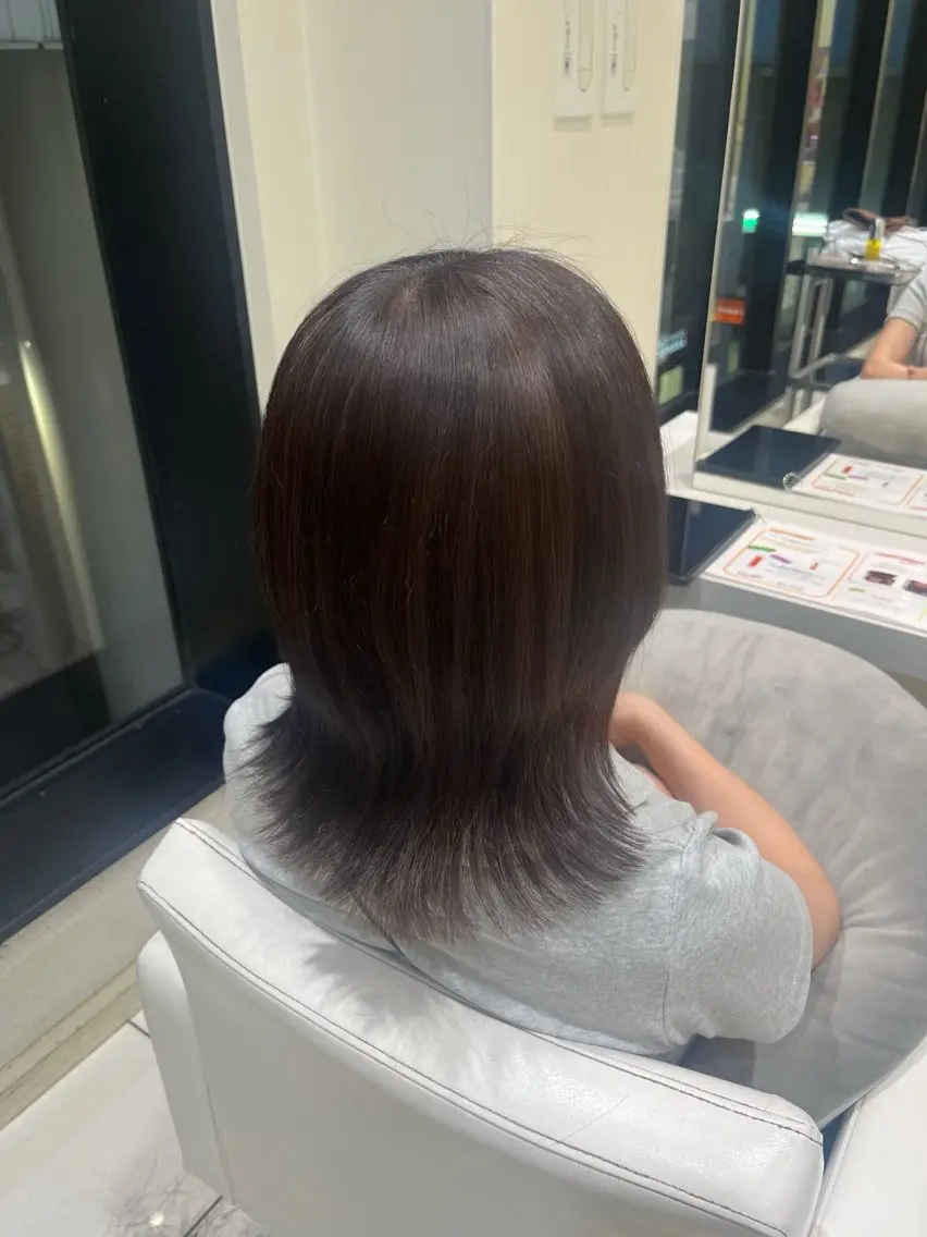 ミディアム レイヤーカット ウルフカット 🩰透明感艶カラー /YUUKA🩰のヘアスタイル