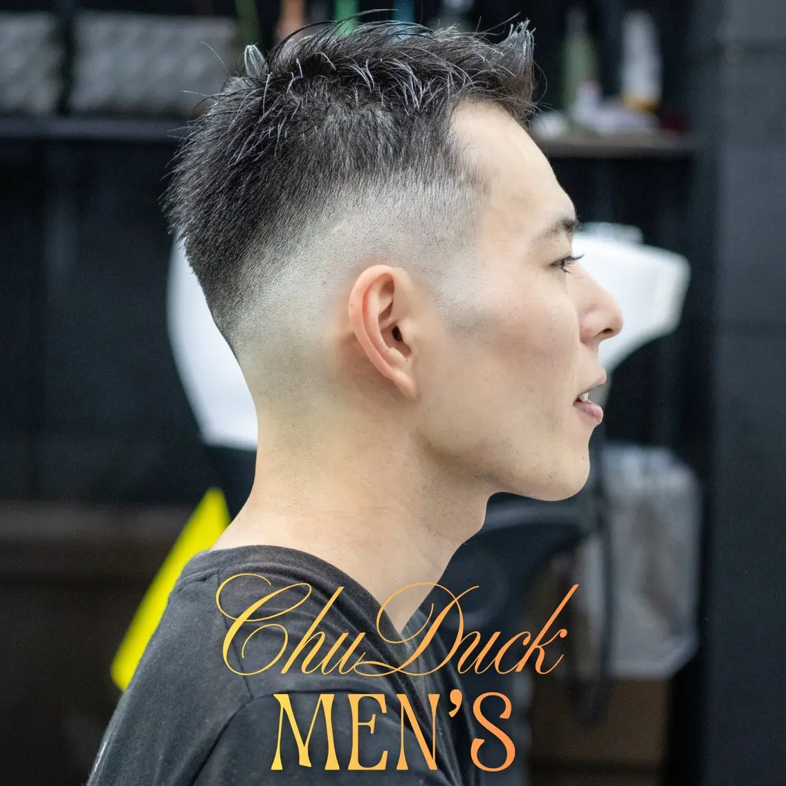 ショート メンズ フェードカット カット フェード×メンズ カット|SHOTAのヘアスタイル