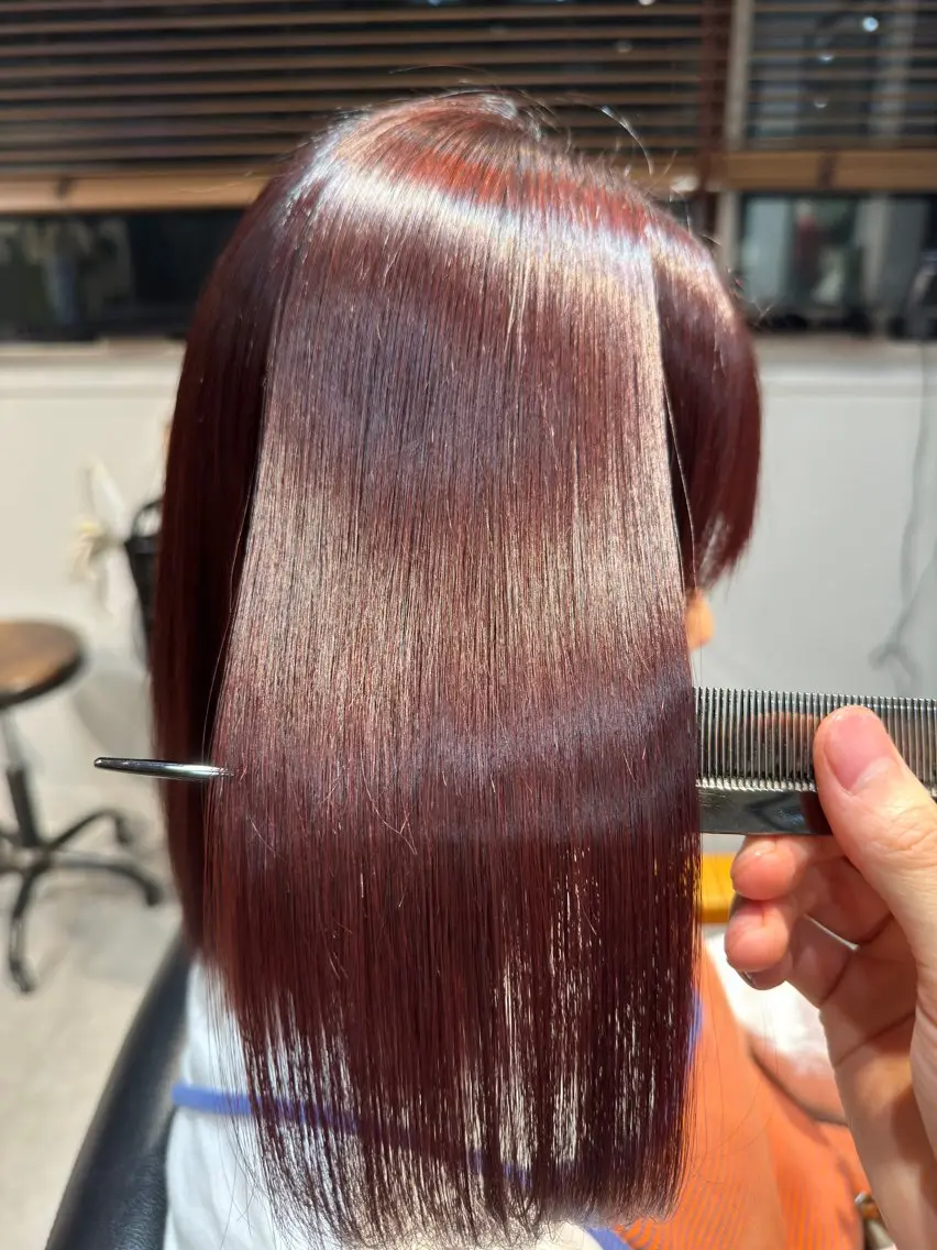 ミディアム 北野谷 篤のヘアスタイル