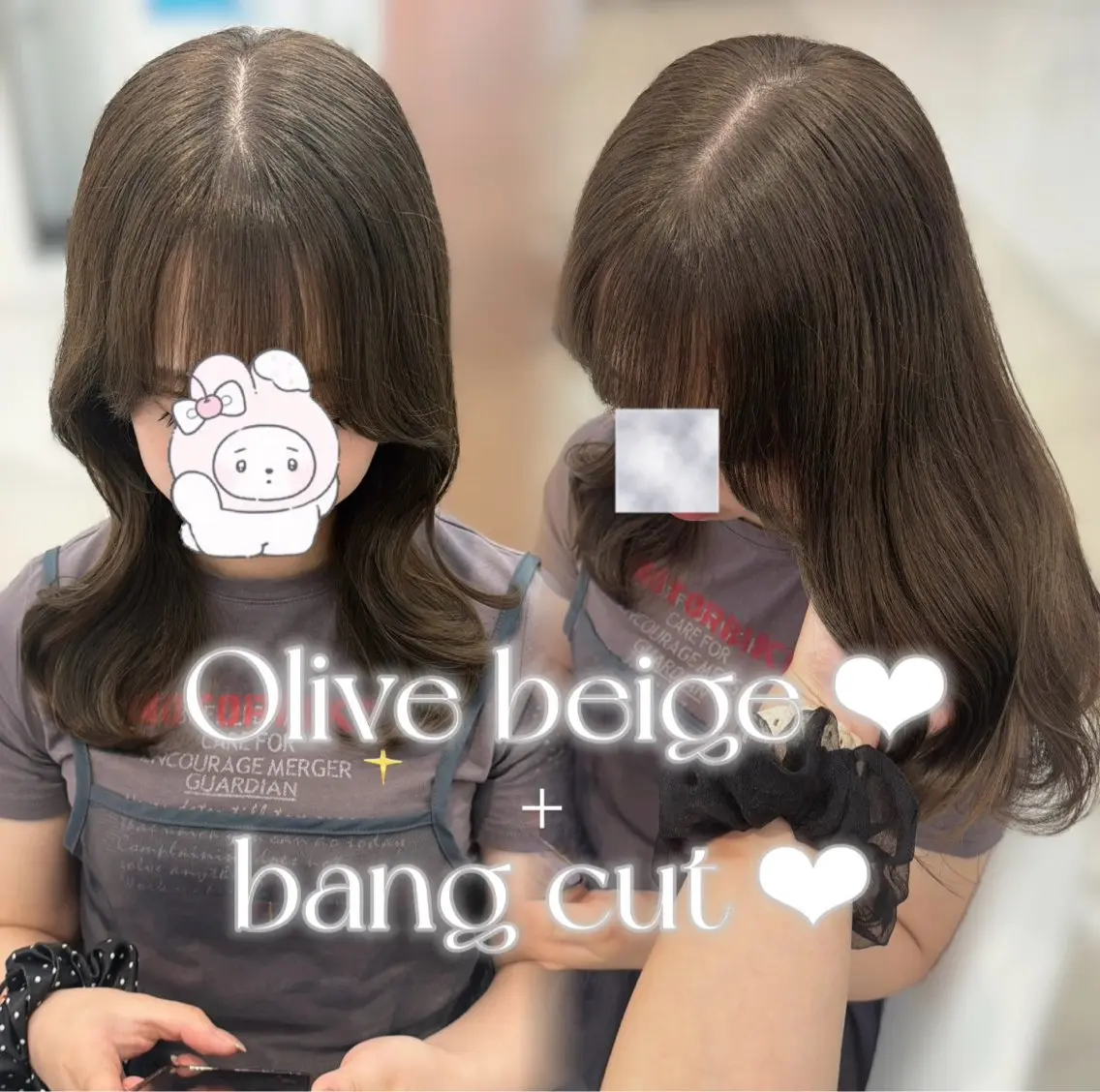 ⌇🩵学生限定🩵⌇ブリーチなしダブルカラー➕顔周りカット⚠️ご新規様限定⚠️の写真