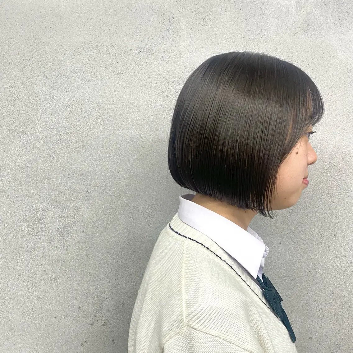 ショート ヘアアレンジ 前下がりボブ ボブ カット トリートメント #tag 佐藤璃美のヘアスタイル