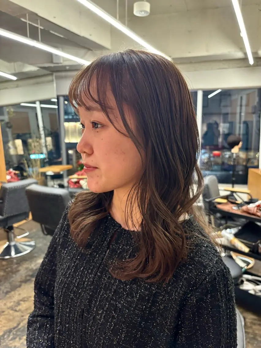 カラー pazu🪡 透明感カラー⟡.·のヘアスタイル