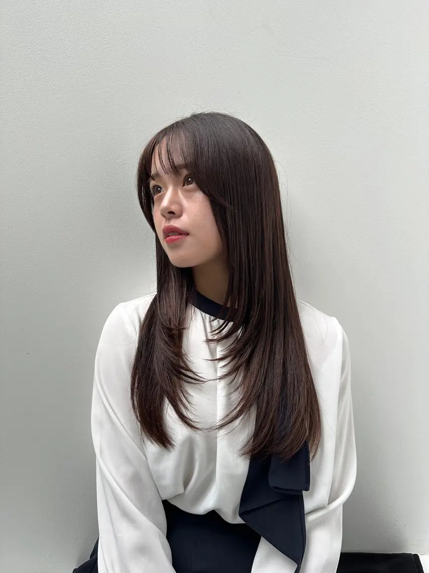 ロング 表参道美容師 ぶんじのヘアスタイル