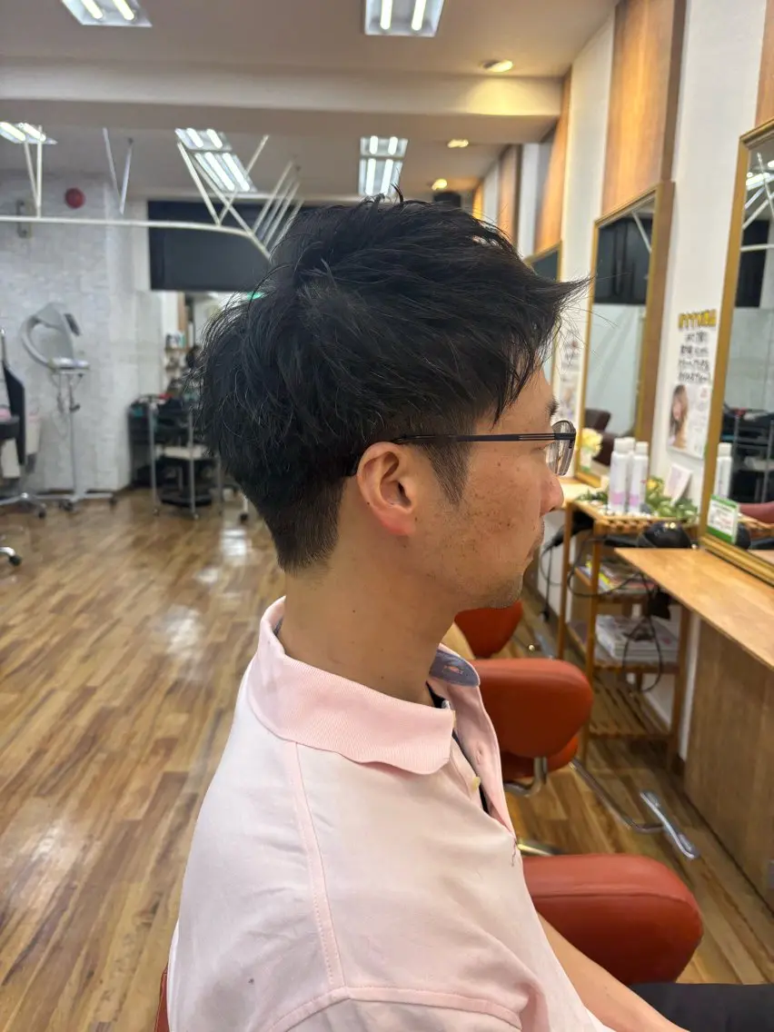 メンズ HITSTUDIO ハルカのヘアスタイル