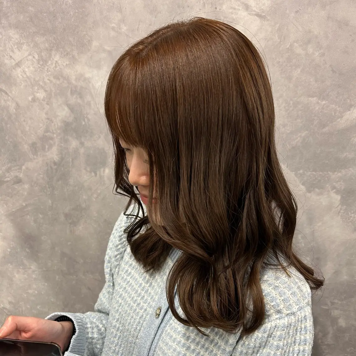 カラー ヘアカラー トリートメント 暖色カラー🪷 オタク美容師🎶のヘアスタイル