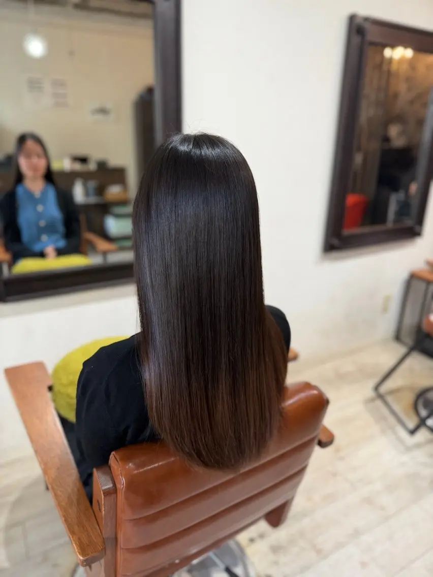 ロング トリートメント orque deux _yuzukaのヘアスタイル