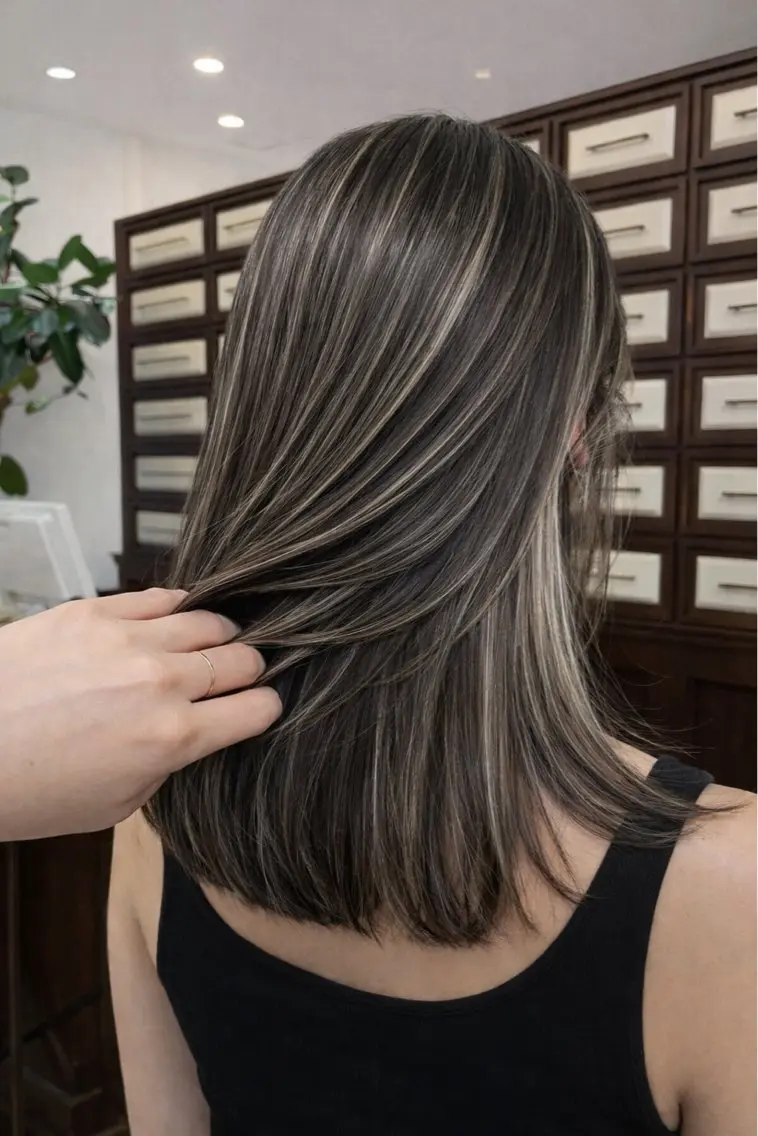 カラー カキモトアームズ えなのヘアスタイル