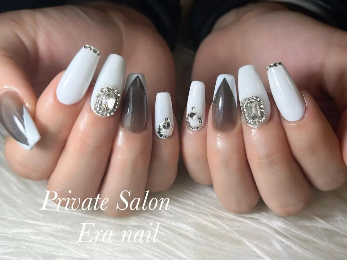 ネイル 持ち込み スカルプネイル Era nailのネイルデザイン