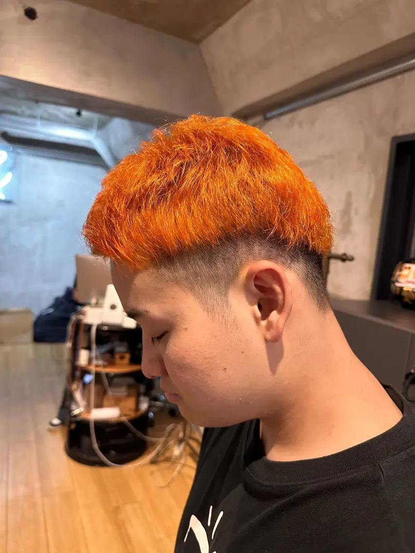 ショート カラー メンズ カット ヘアカラー スナップフォト確認 お願いします!竹内のヘアスタイル