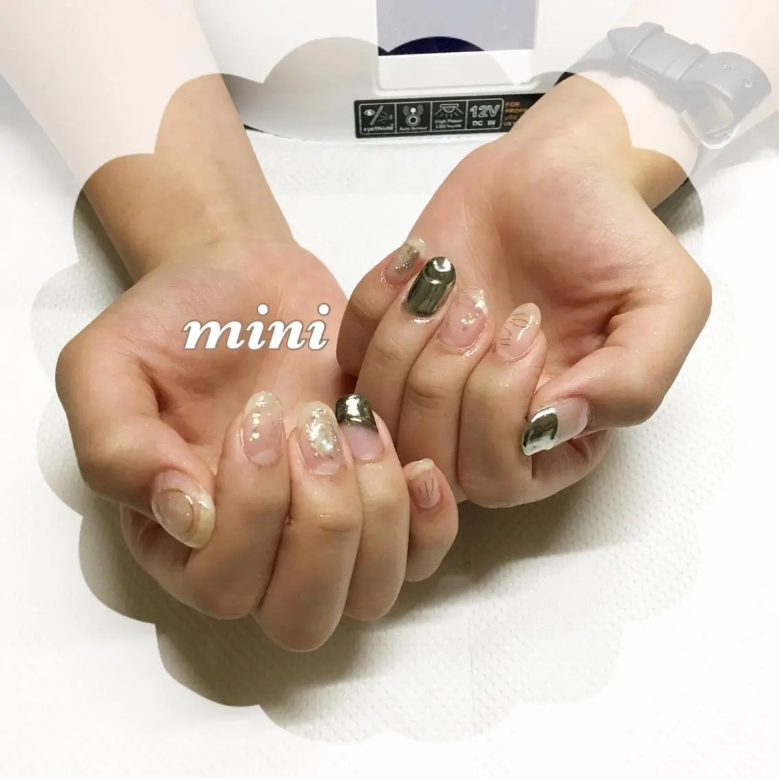ネイル 長さ出し ハンドネイル いそやま あつこのネイルデザイン