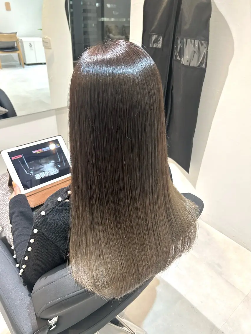 セミロング 🎨カラー&髪質改善 MATSUのヘアスタイル