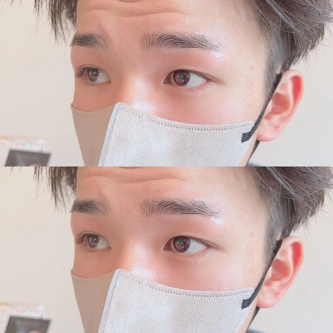 アイブロウ メンズアイブロウ ワックス脱毛 Honey Salonのマツエク・マツパデザイン
