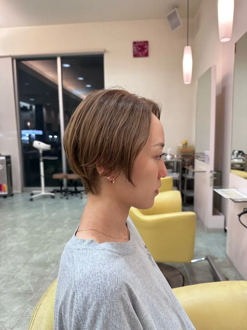 ショート ショートヘア 柴田 舜吏のヘアスタイル