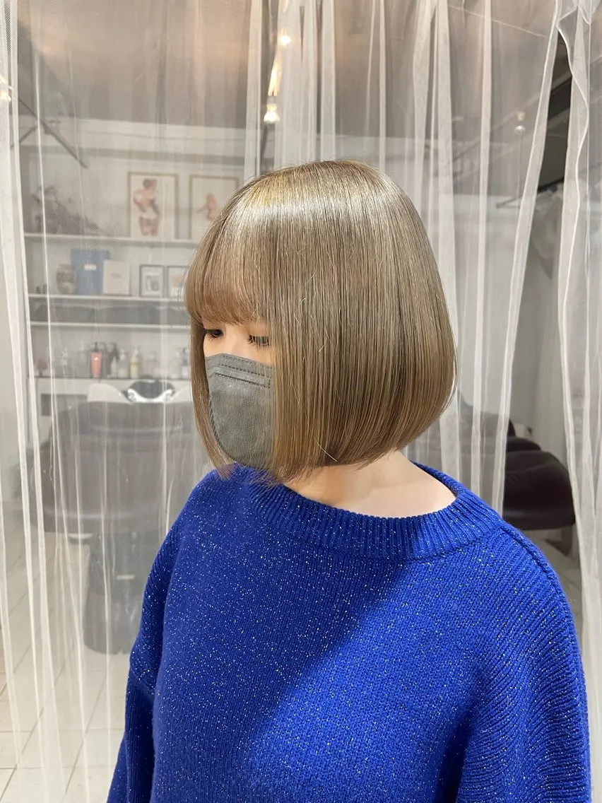 ショート ボブ ボブ/レイヤー /河内温太のヘアスタイル