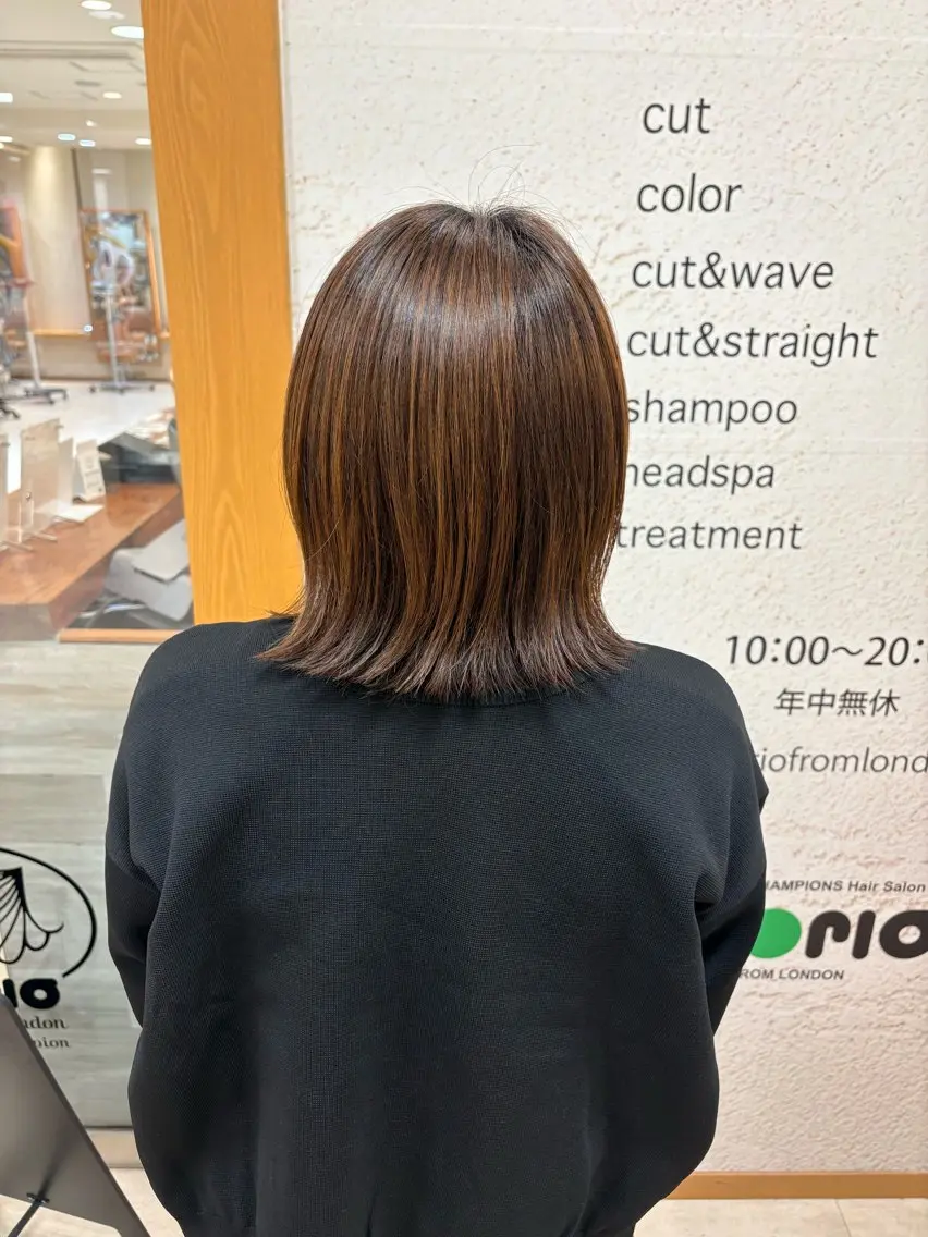 ミディアム mao /札幌美容室のヘアスタイル
