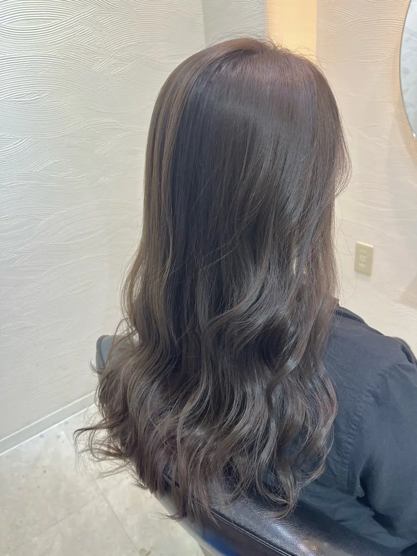 ロング カラー 【ニュアンスカラー・ 髪質改善】スズキカナのヘアスタイル