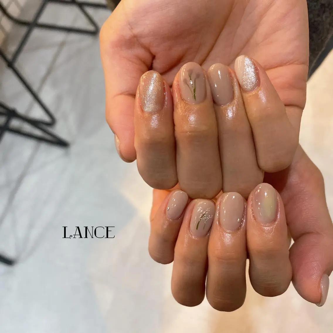 ミディアム ハンドネイル Lance nailのネイルデザイン