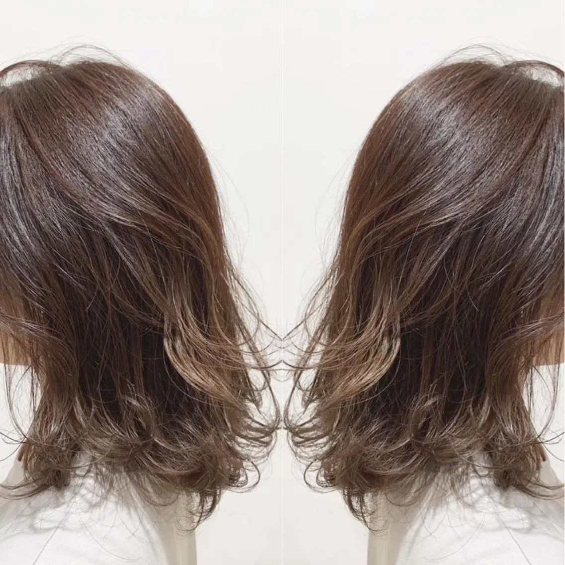 ミディアム カット ヘアカラー トリートメント 【White京橋】 岸　拓斗のヘアスタイル