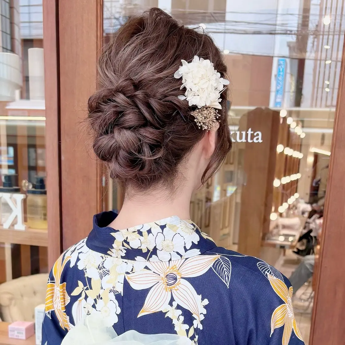 セミロング 着付け 🌸小島友梨香🌸 ブリーチカラーのその他イメージ
