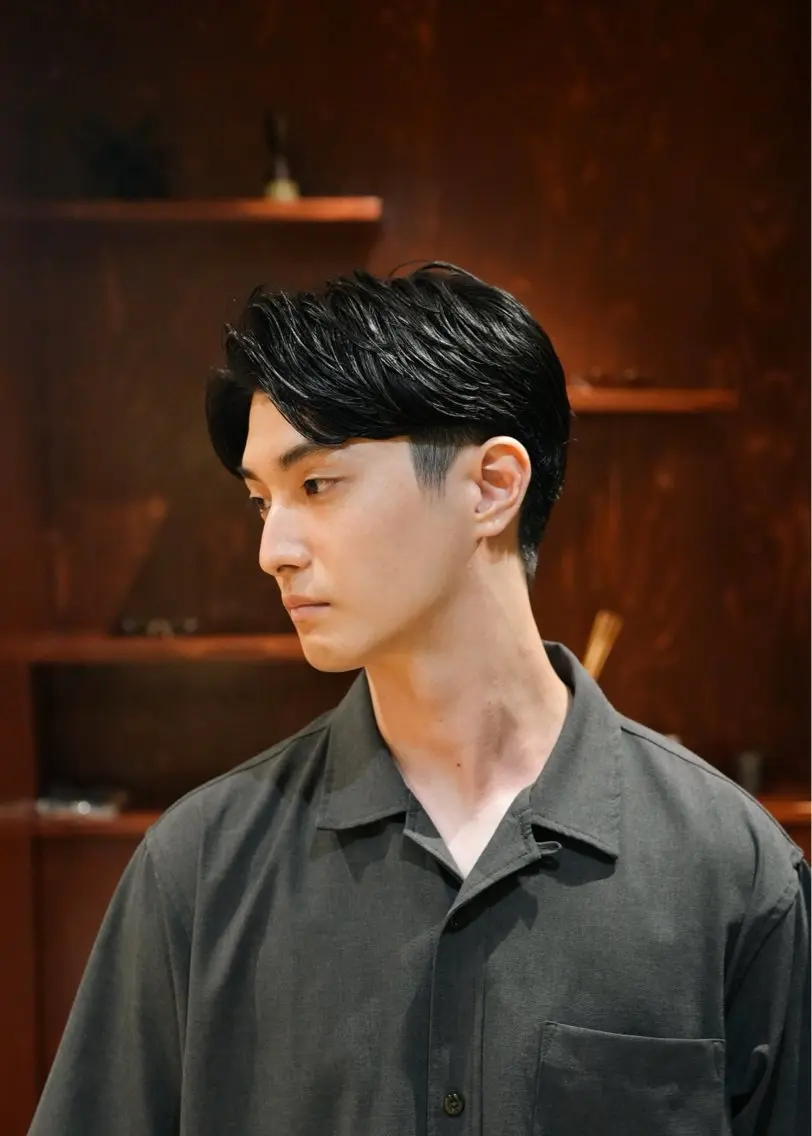 メンズ カット パーマ 20代 オトナヘア いしだ りょうのヘアスタイル