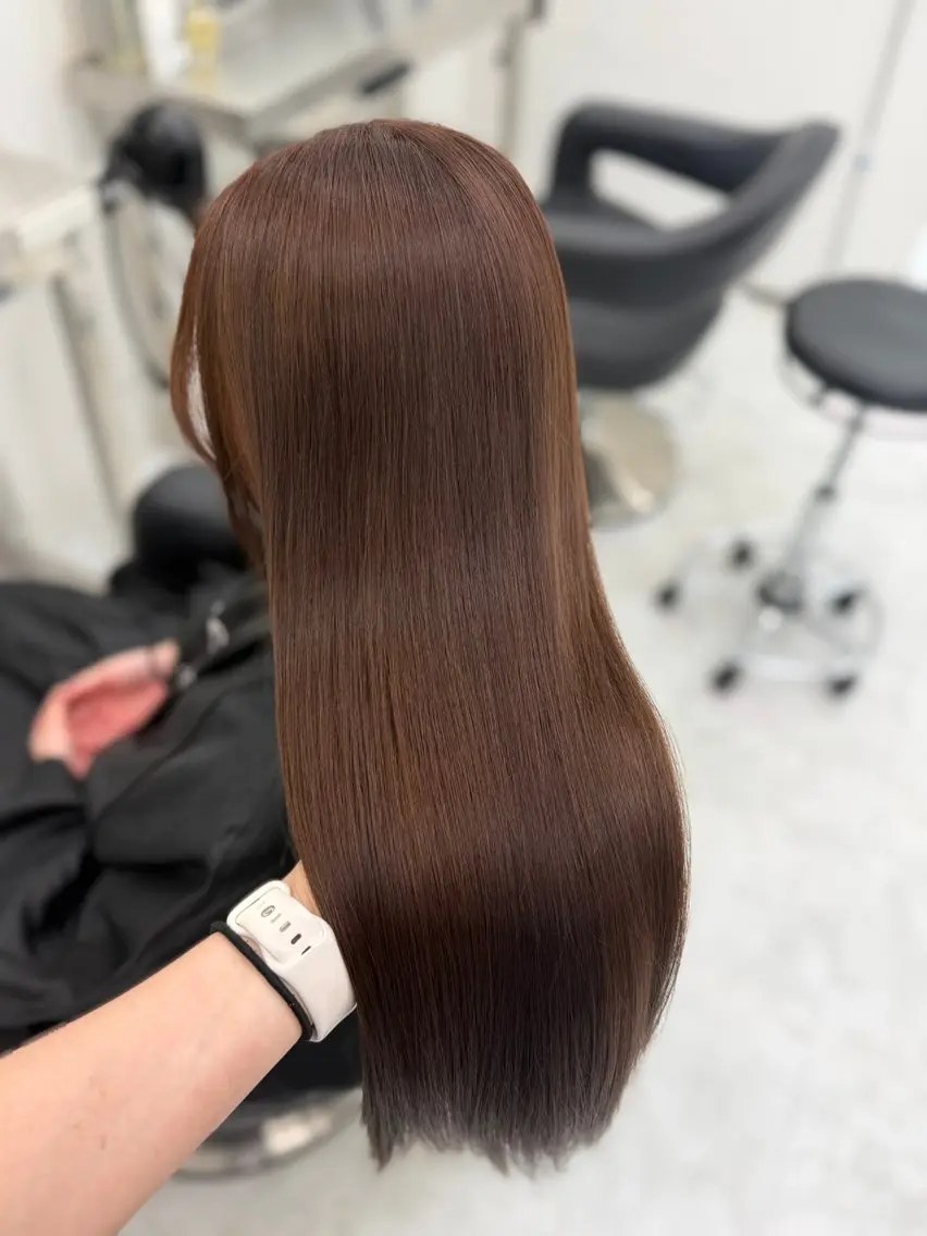 ロング カラー ヘアアレンジ カット ヘアカラー トリートメント 透明感カラー🎀 Anju/渋谷🎀のヘアスタイル