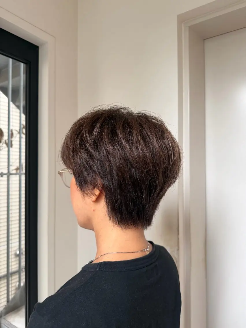 ショート カット ヘアカラー 藤井佳音 /無料カット募集🪞のヘアスタイル
