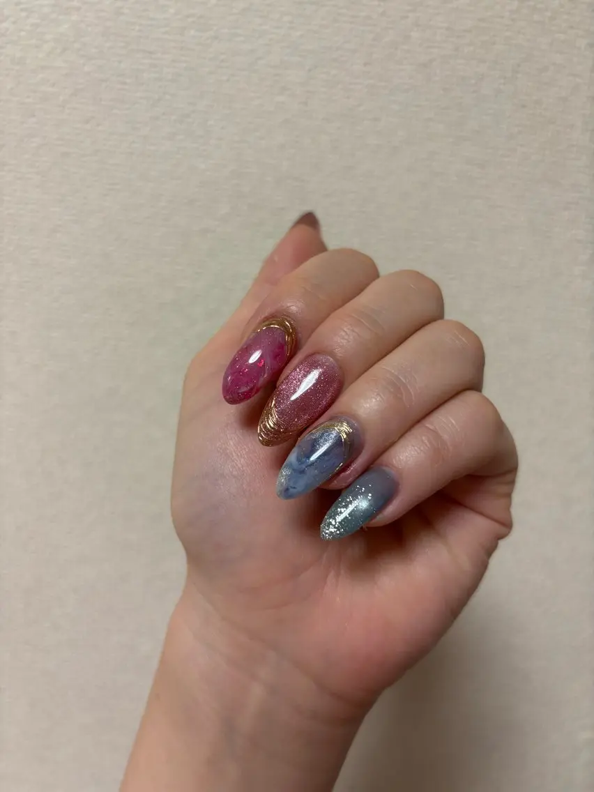 ネイル ニュアンスネイル ハンドネイル Rei / U.NI nailのネイルデザイン