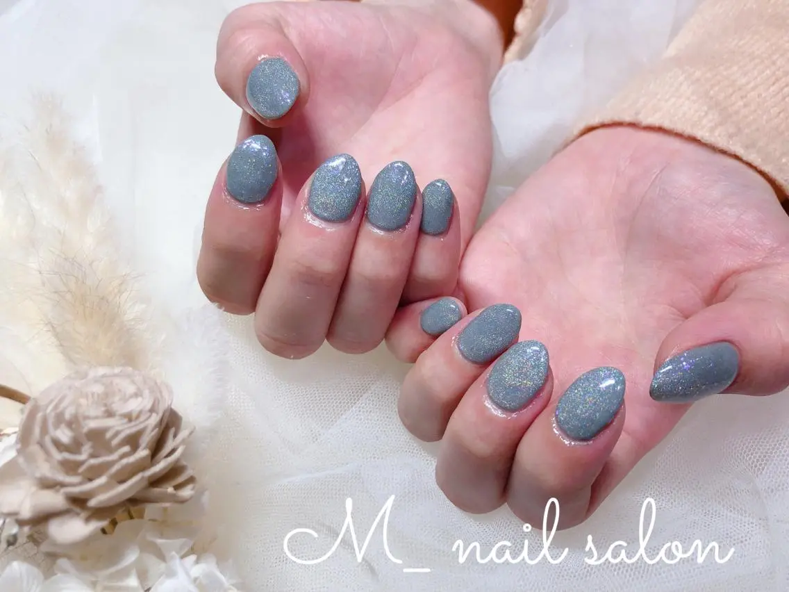 ネイル シンプルネイル M_ nail salonのネイルデザイン