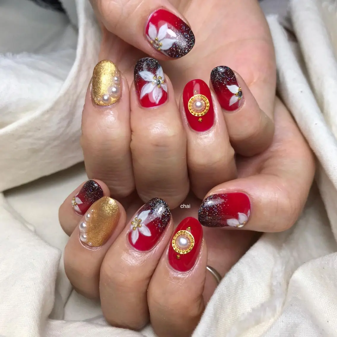 ネイル ハンドネイル chai nail _ai📍鶴橋/桃谷のネイルデザイン