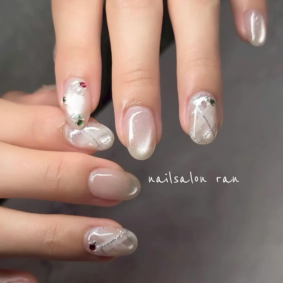 ネイル ハンドネイル ハンドケア nailsalon ranのネイルデザイン
