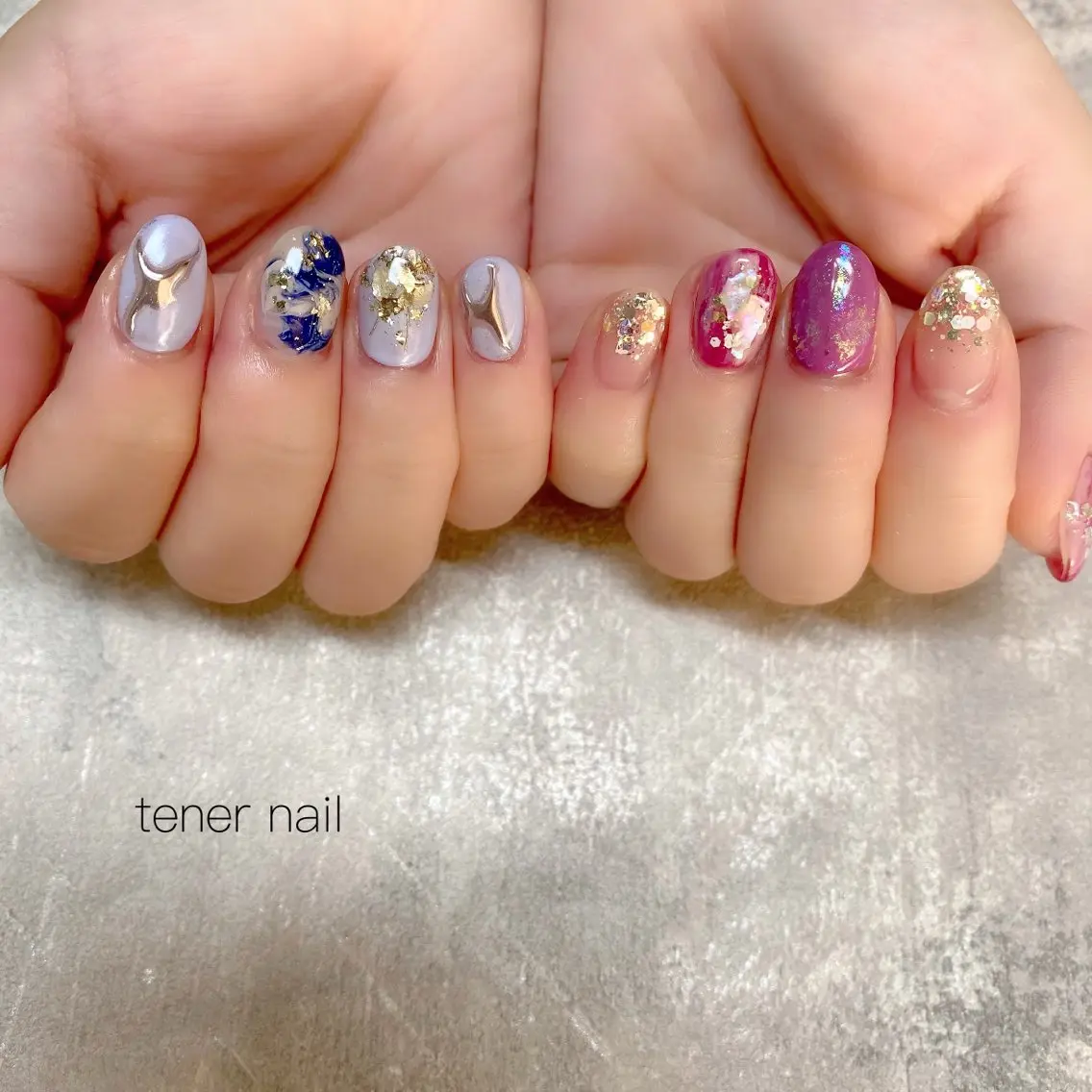 ネイル ニュアンスネイル テネルネイル tener nailのネイルデザイン