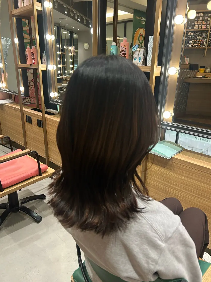 ミディアム Hotaru/梅田 /茶屋町のヘアスタイル