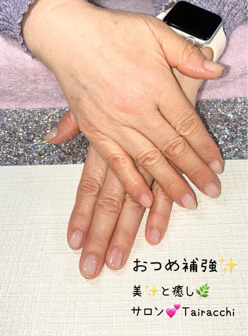 ネイル クリアネイル キラキラネイル ラメ(グリッター) ハンドネイル Tairacchi ﾀｲﾗｯﾁのエステ・リラクイメージ