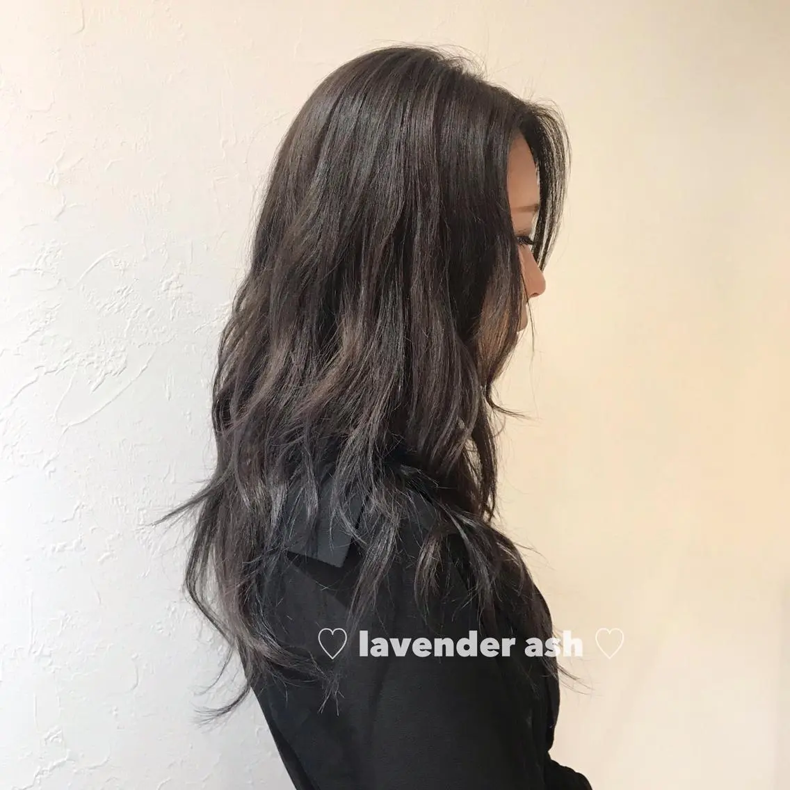 セミロング ブリーチなしカラー ダブルカラーエクステのヘアスタイル