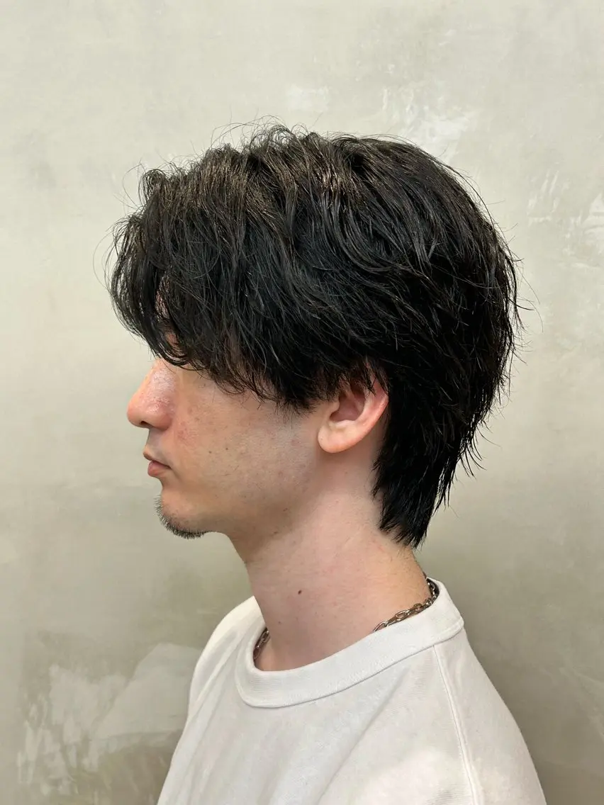 メンズ メンズパーマ 砂川 渉 elima byのヘアスタイル